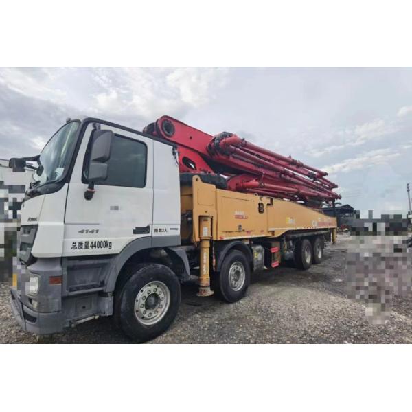 14150*2500*3950 Оранжевый 2018 54м Бетонный насос Грузовик монтированный насос Подержанная тяжелая машина Продажа