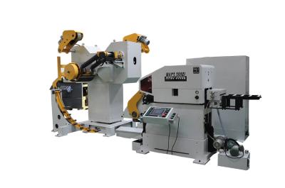 Fully Automatic Galvanized Sheet Metal 3 in 1 Straightening Flattening Roll Feeder Machine