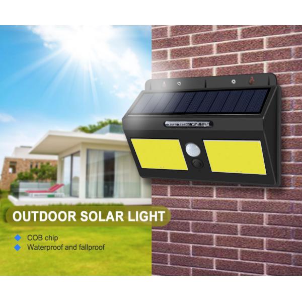 20w garden solar wall light outdoor led, solar cob led wall light night light,sensor wall solar light outdoor