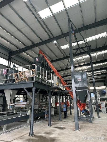 Customer Required Colour Wall Panel  XPS Insulation Tile Backer Board Production Line