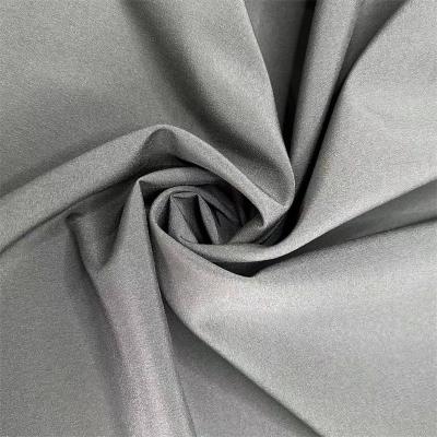 Spring Polyester 150D Weft Knitting Fabric 150D*150D+40D 98% Polyester 2% Spandex 166GSM