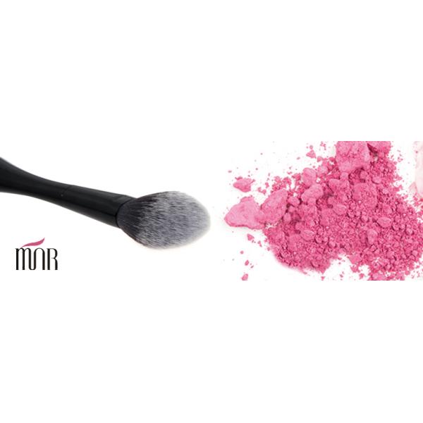 Travel Size Cute Contour Blush Brush Foundation Makeup Brushes With Wooden Handle