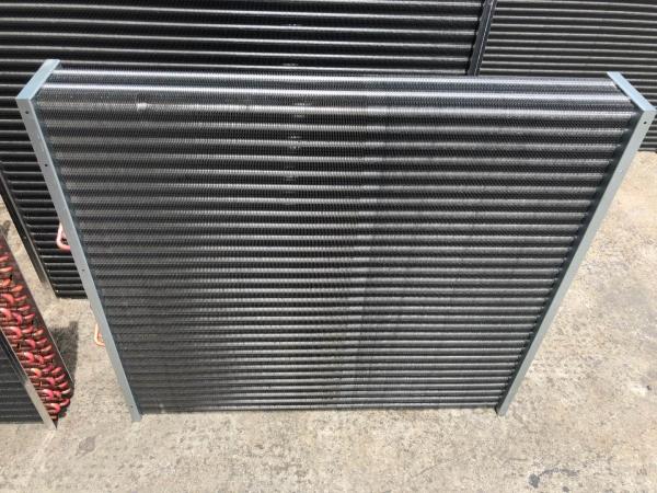 Copper Aluminum Coil AC Slab Evaporator Coil Refrigerator Water Cooled