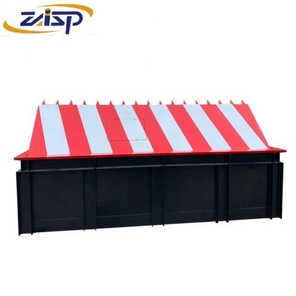 650mm Height K12 Wedge Barrier For Perimeter Protection 3M-6M Length
