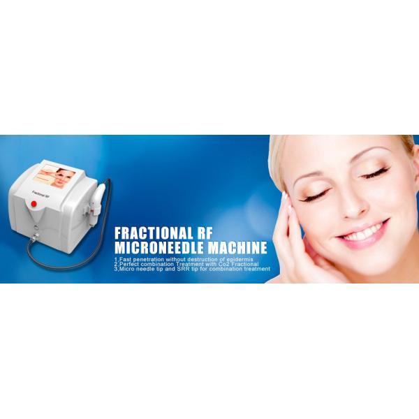 Manufacturer supply 2Mhz portable fractional RF micro needle machine for Wrinkle removal Facial wrinkle removal