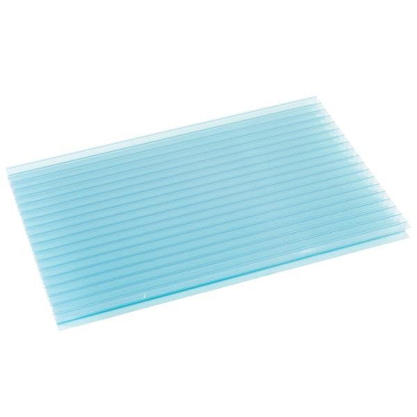 La toiture ondulée claire de polycarbonate couvre 10mm 16mm 20mm 25mm