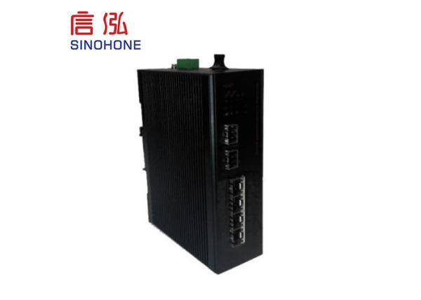 POE Ethernet 2 Port 100/1000M SFP And 4 10/100/1000M RJ45 Port Industrial Switch