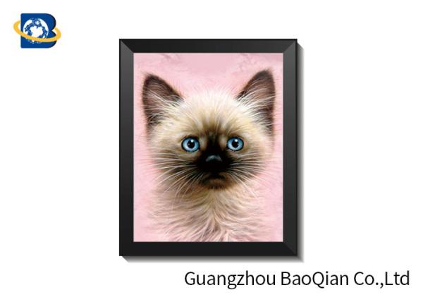 Home / Hotel Wall Photo 3D Effect Printing Lovely Cat / Dog Stereograph