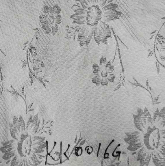 Ширина ткани 220cm серого жаккарда 100% полиэстер 180gsm вязать