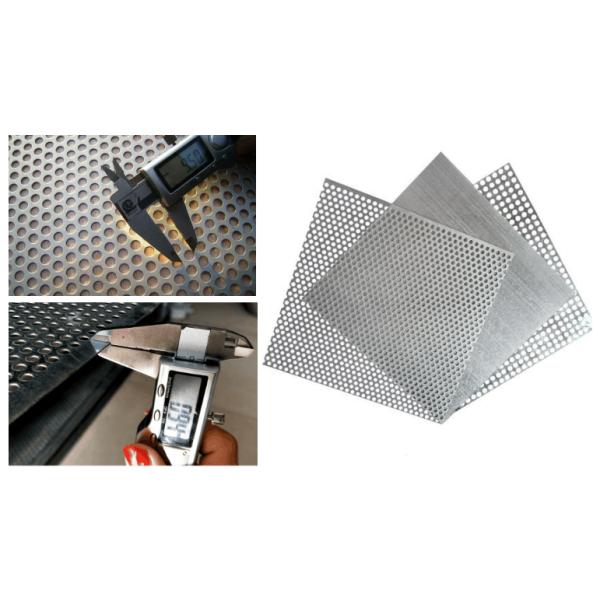 2B Finish 304 Perforated Stainless Steel Sheet Metal Partition Customized
