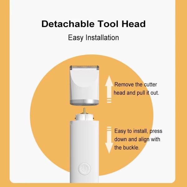Cortadores de pelo recargables para mascotas Cortadores eléctricos de pelo para perros 110V - 240V