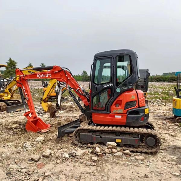 Original Used 3 Ton Excavator Kubota U35 Digger Second Hand Kubota 35 55