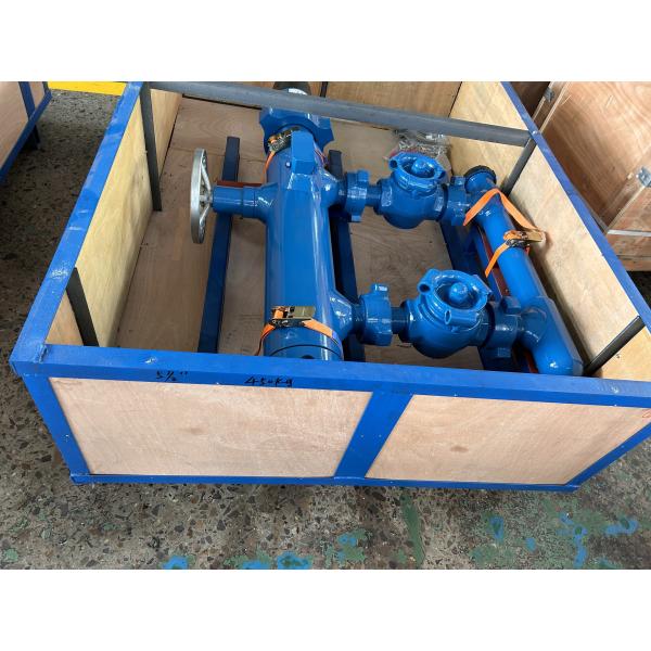 5-1/2' API корпус LTC Buckle подключен 54Mpa Испытательное давление Двойная розетка Цементирующая головка с деревянной упаковкой 450KG