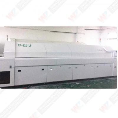 Mão barato usada e segunda SMT 6/8/10/12 de forno do reflow das zonas