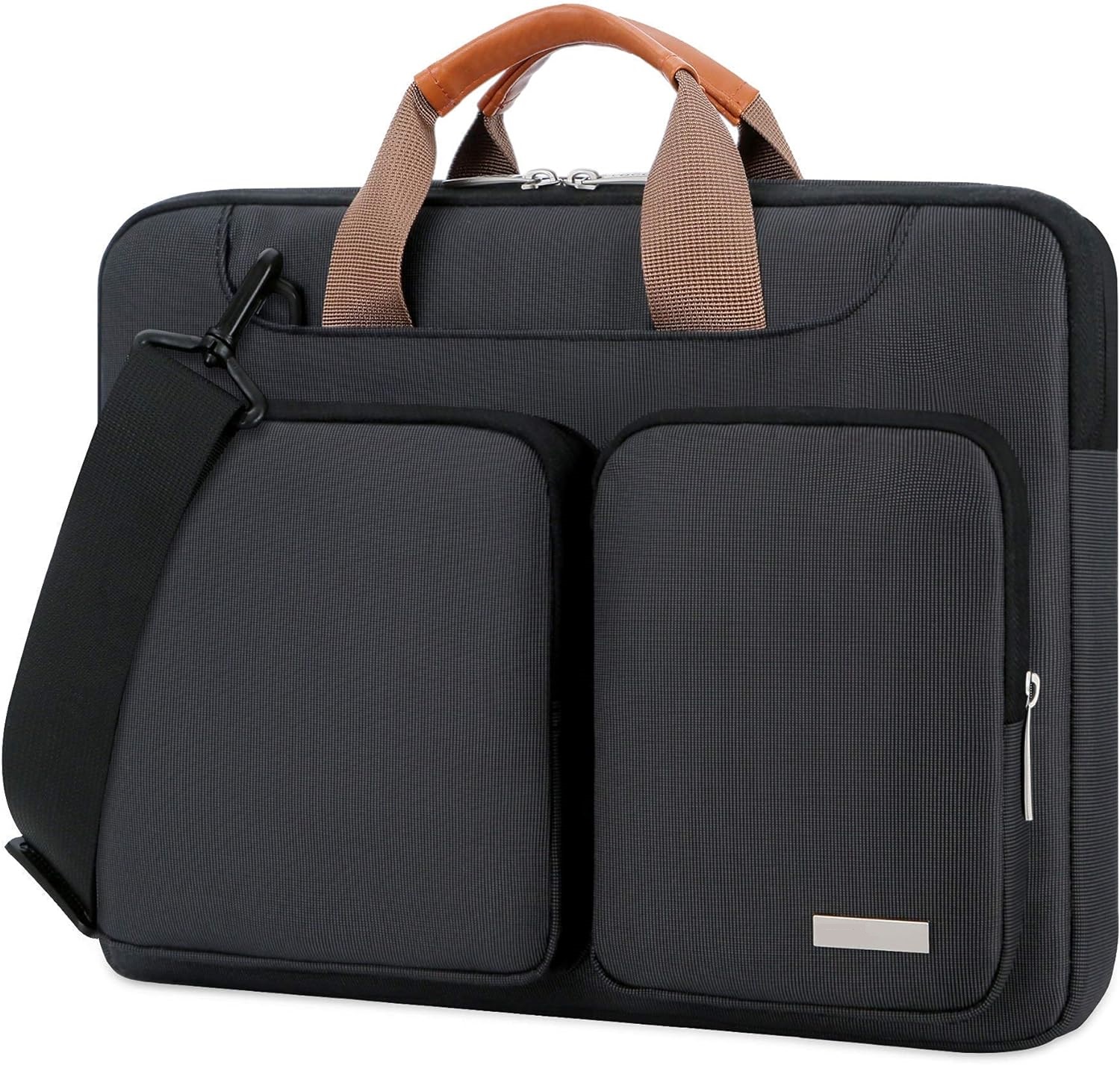 Customize Computer Shoulder Handle Bag Business Briefcase with Shoulder Strap 13 14 15 16 Inch Computer Bag Office Computer Bag Wholesale OEM/ODM/Private Label
