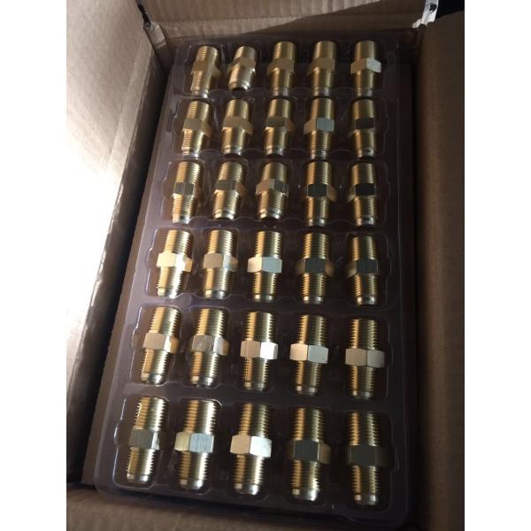 Lead Free Brass Brass Hex Nipple , 3/8'' Forged Pipe Fitting