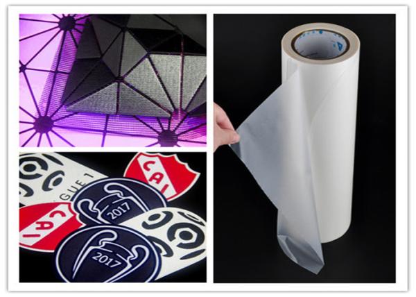 1380mm Hot Melt Adhesive Film Thermoplastic Polyurethane For Embroidery Badges