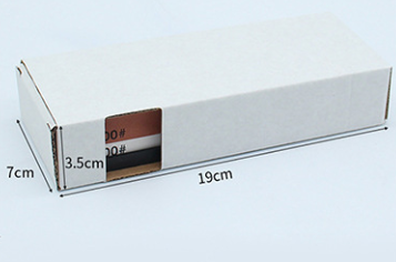 White Corundum Knife Sharpening Honing Stone Double Sided Whetstone 180mm