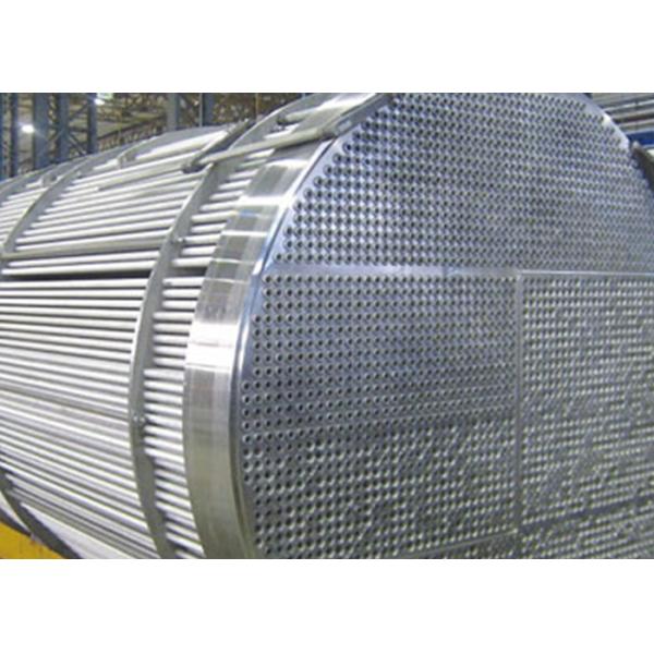 Chemical Industry Straight Tube Stainless Steel Heat Exchanger Tube High Temperature Resistant