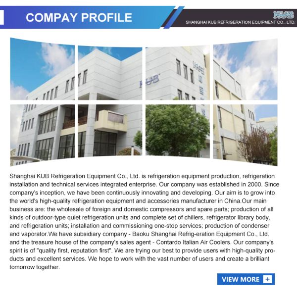 Best Quality Rotary Air Cooler Evaporator for Restaurant Refrigeration Tube Evaporator Core Motor Component with Compressor