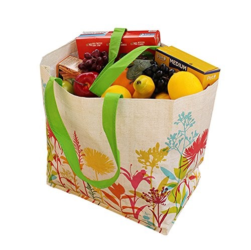 Organic Cotton Canvas Recycle Shopping Bags Washable & Eco friendly