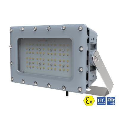 Único Luminaire 80W às luzes conduzidas à prova de chama das luzes de inundação de 120W Atex