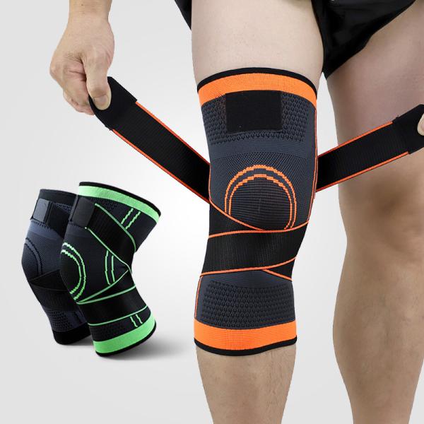 Compression Sleeve Knee Support Brace Breathable 0.13kg For Men