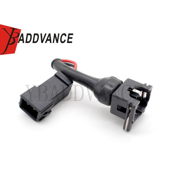 Женщина ЭВ1 ОБД2 переходника инжектора топлива проводки провода мужская к цвету черноты ОБД1