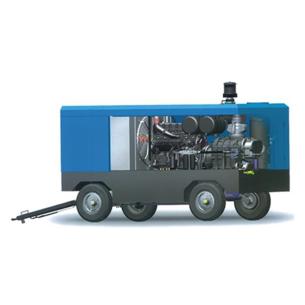 260hp-730hp Double Stage  Diesel Compressor Mobile Diesel Compressor