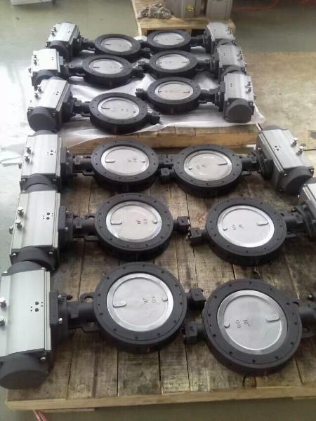 Rotary Angle 90 Pneumatic Butterfly Valve Actuator