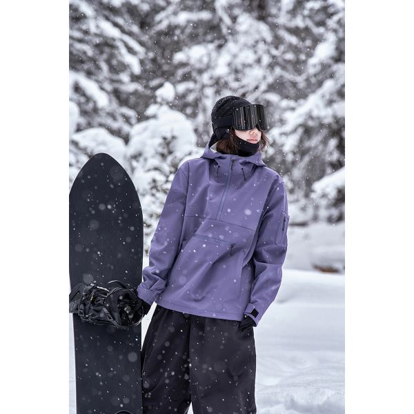 Custom OEM 3L Waterproof Windproof Snowboard Ski Hoodie Winter Couple Ski Jacket