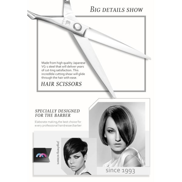 Special Japanese Steel Scissors , Hair Stylist Scissors Sharpness Cutter Blade