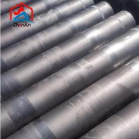 Eletrodos de grafite de 100-750 mm UHP HP RP Eletrodo de grafite para forno de Eaf Lf