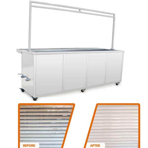 10 Ft Ultrasonic Blind Cleaning Equipment Wash And Rinse Heated Ultrasonic Tank