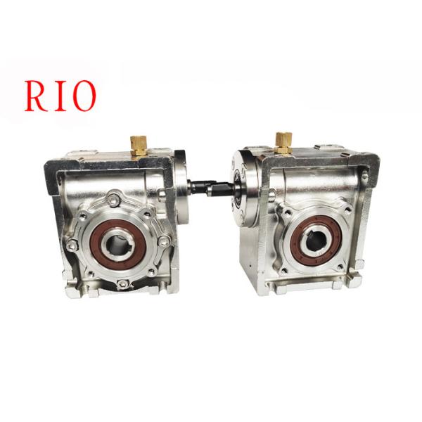 Ss316 Nmrv40 Worm Gearbox For Sea Water Salt Spray Prevention