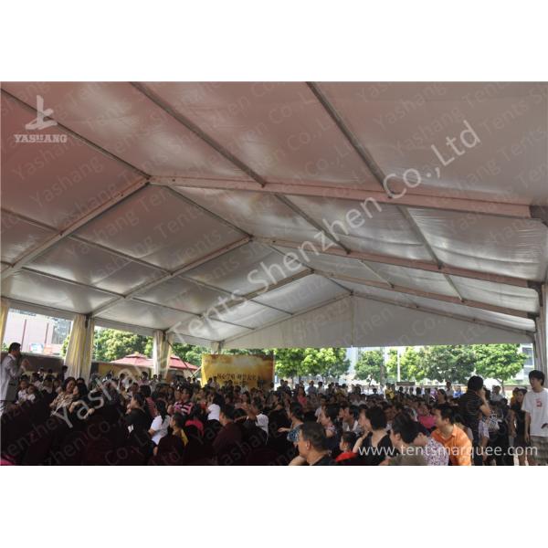 15x25M Clear Span Outdoor Party Tents , Metal Frame Rain Proof Tent For Outside Party