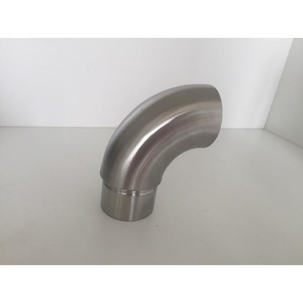 Stainless Steel Terrace Railings Wall Return Handrail End in Round