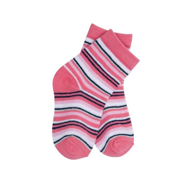 Children's Winter Socks Striped Thickened Insulation Mid-Tube Non-slip Socks for Daily