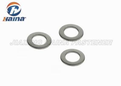 Metric Flat Washers SS304 / SS316 Plain Round Head M3 M4 M5 M6 M8 For Machines