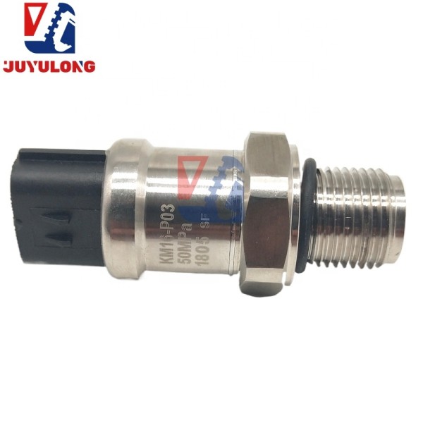 JUYULONG  for  EX200-2/3/5/330 KM11 0851808 Excavator Hydraulic Pump High Pressure Sensor Construction Machinery Parts