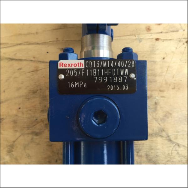 Rexroth CDT3 MT4 40 28 205 F11B11HFDTWW Hydraulic Cylinder For Smooth And High-Performance Operation In Industrial Machiner