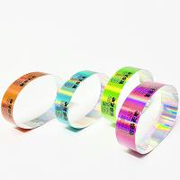 Des bracelets de fête en plastique Glitter