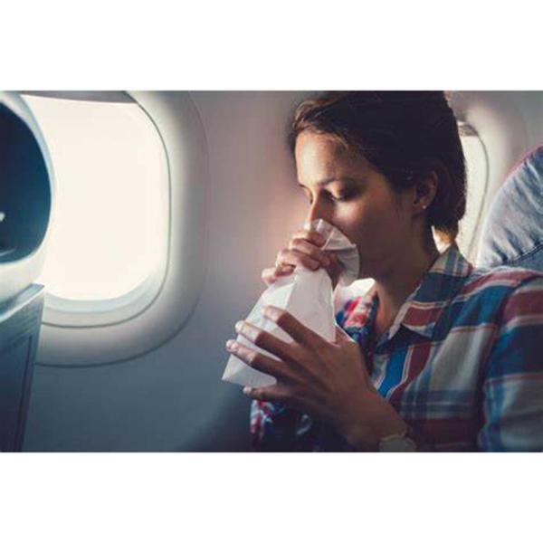 Disposable Airline Barf Vomit Motion Sickness Bags For Car Uber Travel