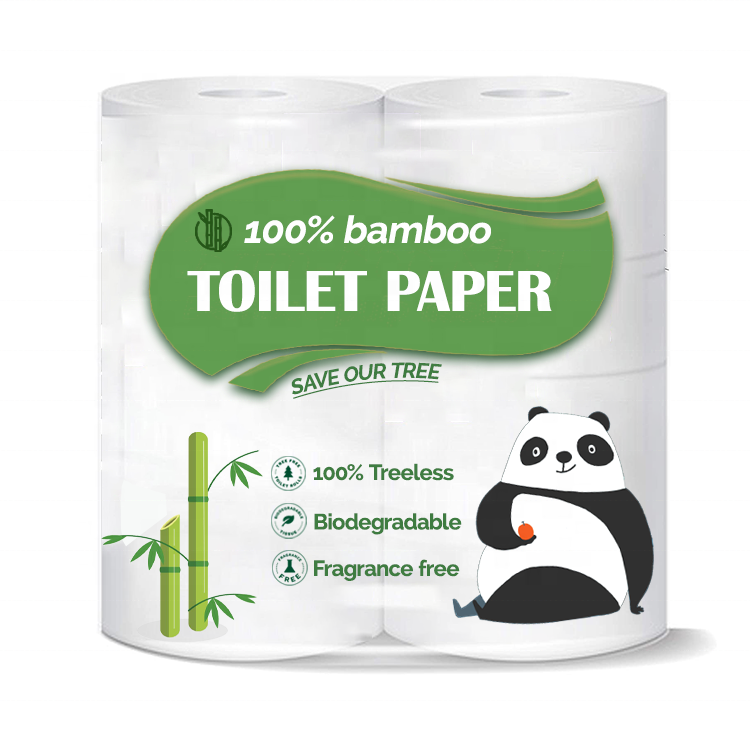 Wholesale Customized 1-4ply Soft Bathroom Tissue Roll Toilet Paper with Soft Texture