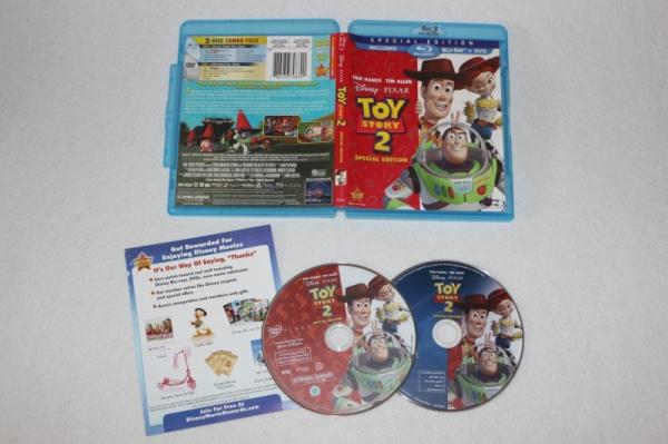 2016 kids Blue ray Toy Story 2 cartoon disney dvd Movies for children Blu-ray movies