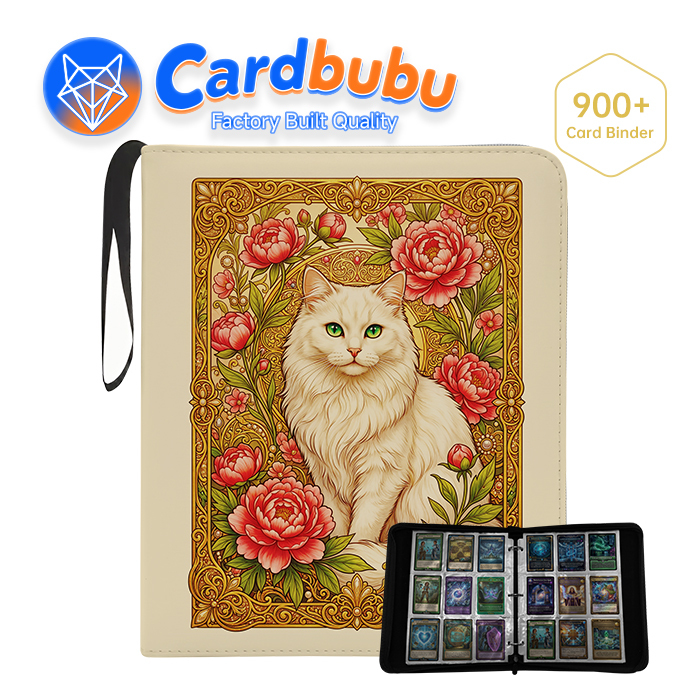 Premium 900 Pocket Card Binder Manufacturer for Gaming Brands OEM Orders Factory