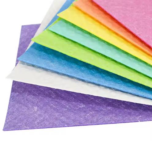 Tissu de cellulose biodégradable séché rapidement réutilisable écologique