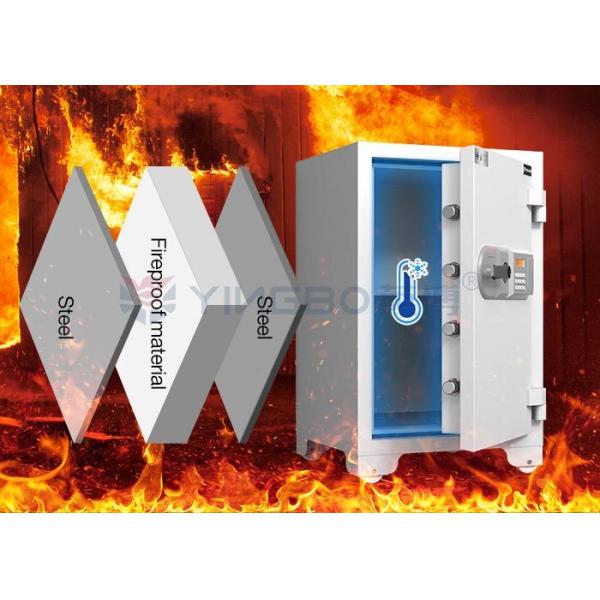 H780mm Fireproof Safe Box Solid Steel Latches Fire rating 30-120mins