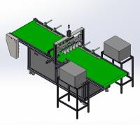 6 têtes distributeurs de colle à fusion chaude 220 - 380V équipement de distribution d'adhésif à fusion chaude 3500W