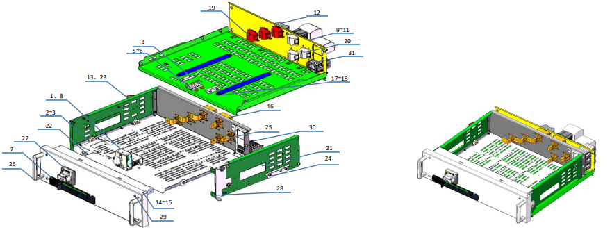 Withdrawable type Blockset Low Voltage Switchgear LV Switchgear